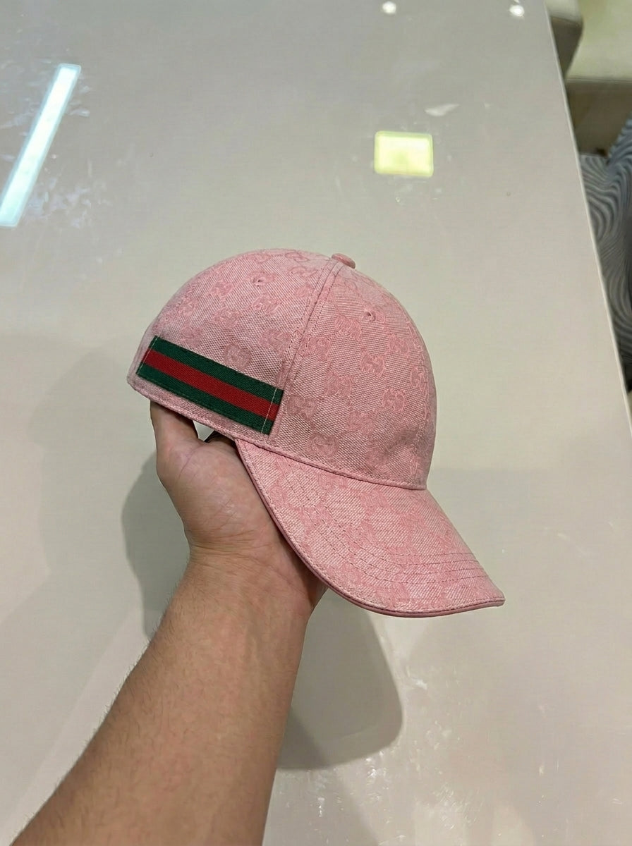 Boné gucci rosa