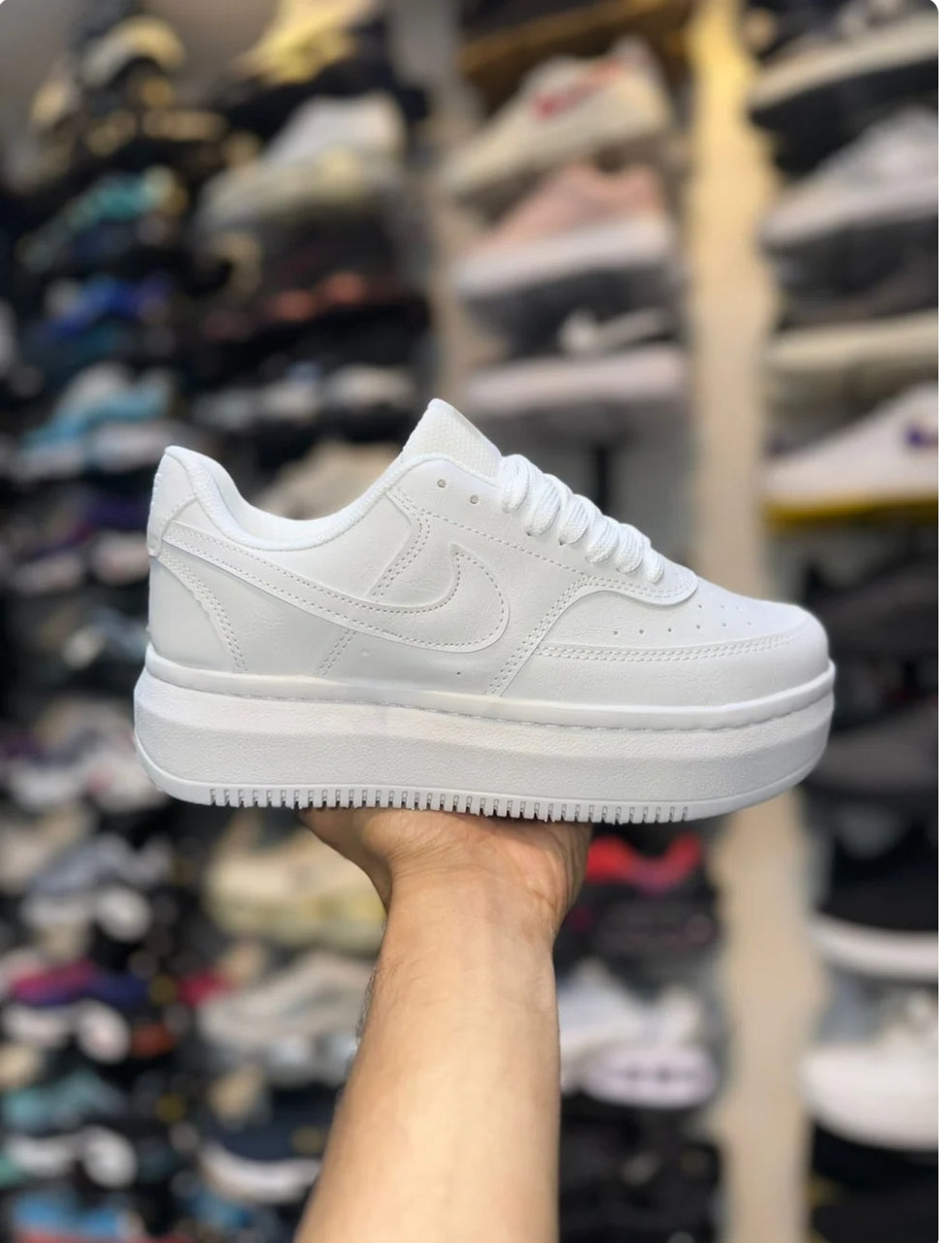 Tenis Nike Court Vision Alta 1° linha Branco