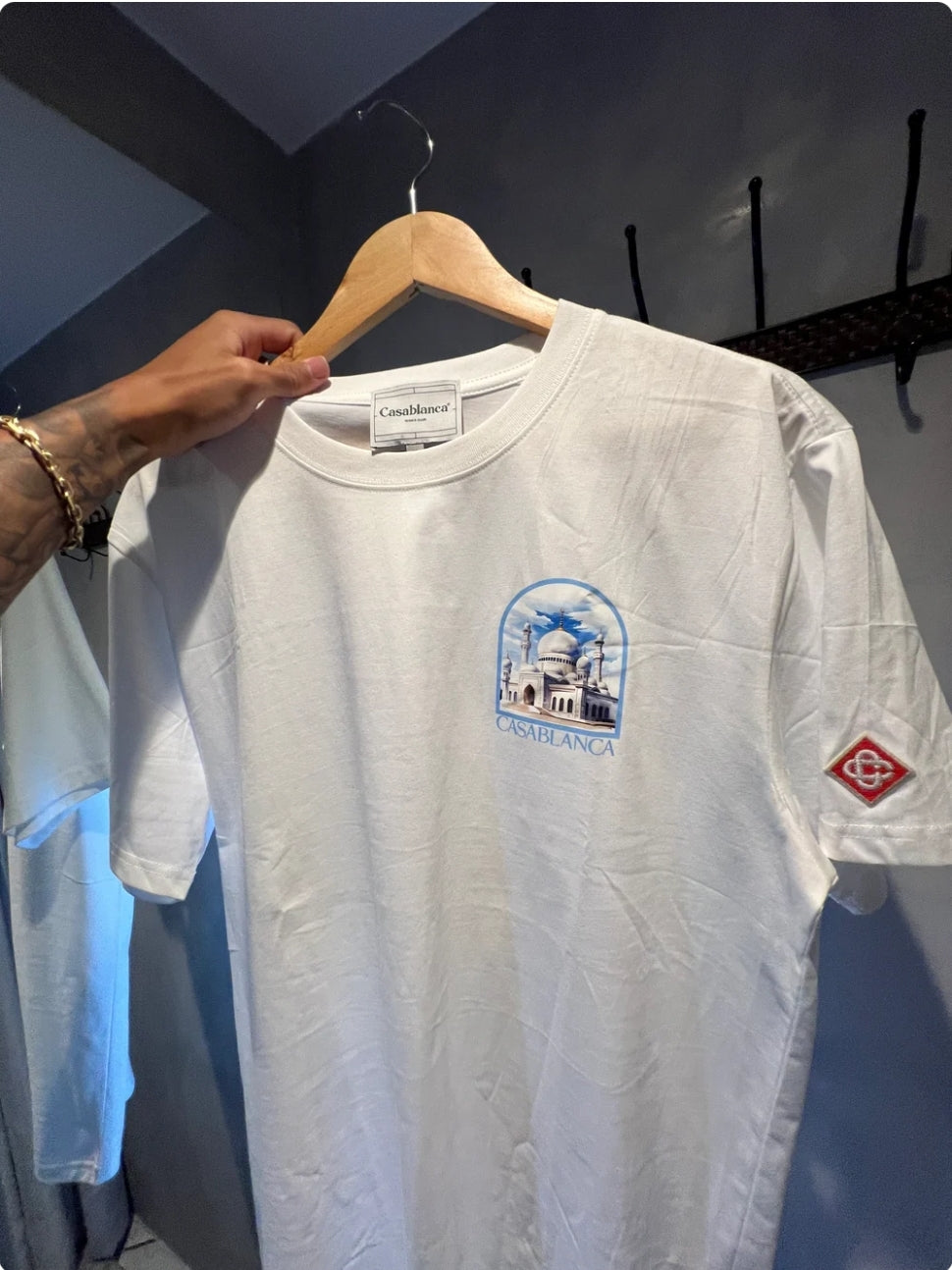 Camisa casa blanca premium