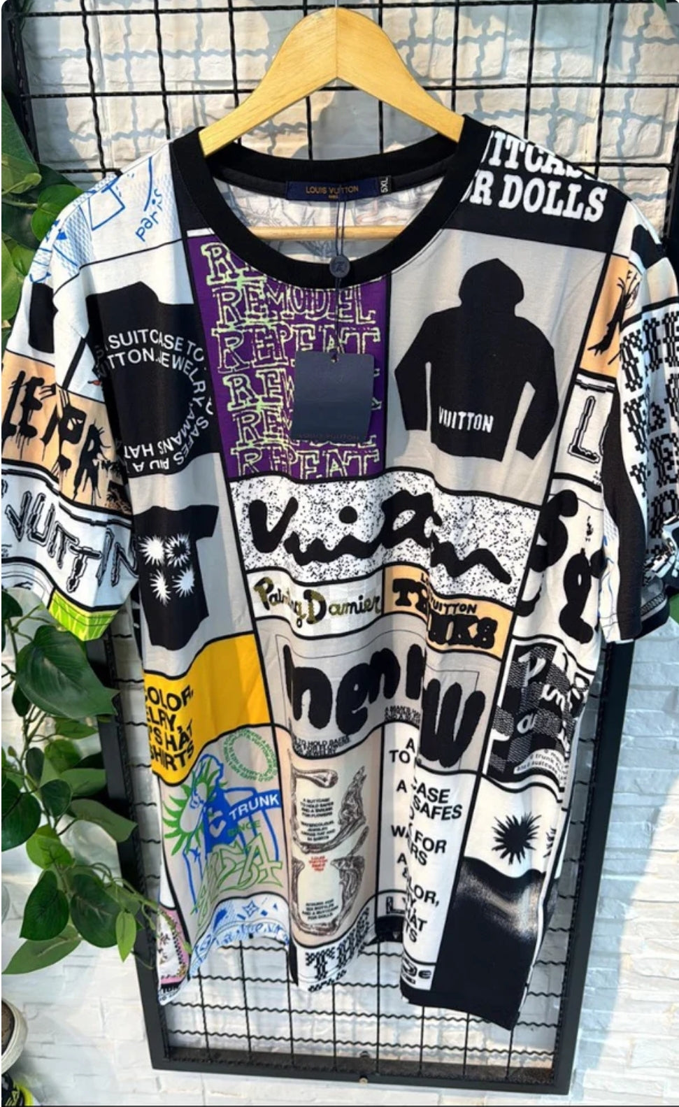 Camisa Louis & vitton fanzine